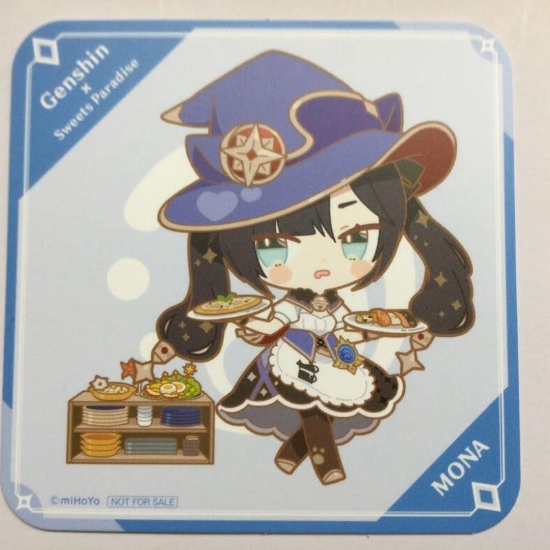 原神 特典 モナ スイパラ 原神 モナ スイパラ そよ風の饗宴 コースター SD | K-BOOKS 秋葉原