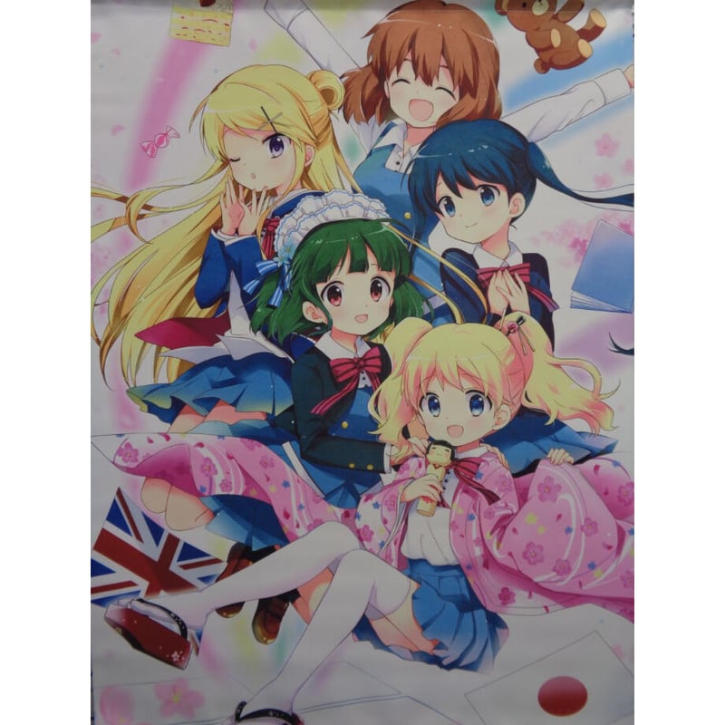 まんがタイムきらら展 B2タペストリー きんいろモザイク | K-BOOKS 秋葉原