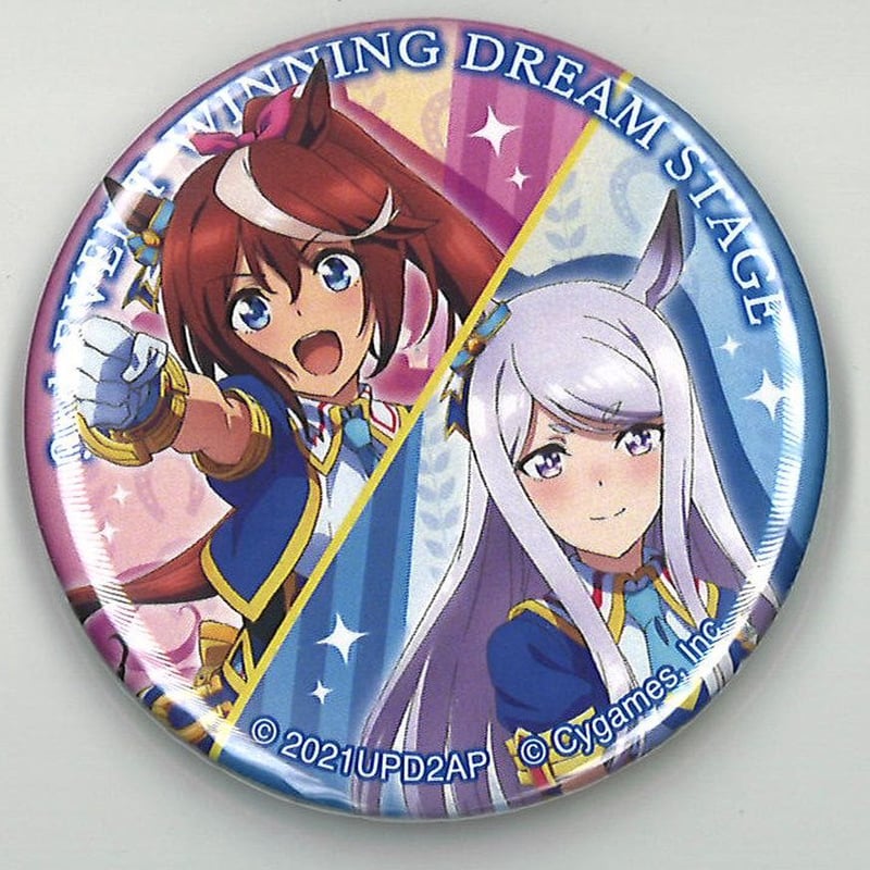 ウマ娘 TOHOアニメーションストア 缶バッジ テイオー＆マックイーン