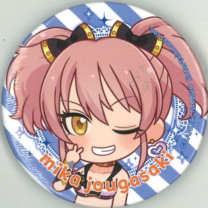 アイドルマスターシンデレラガールズ デレマス でこらいく 城ヶ崎美嘉 缶バッジ アイドルマスター シンデレラガールズ 缶バッジ 城ヶ崎美嘉 | K-BOOKS