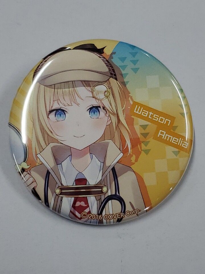 ホロライブ ワトソン・アメリア Anime Expo Lite 2021 缶バッジ | K-B