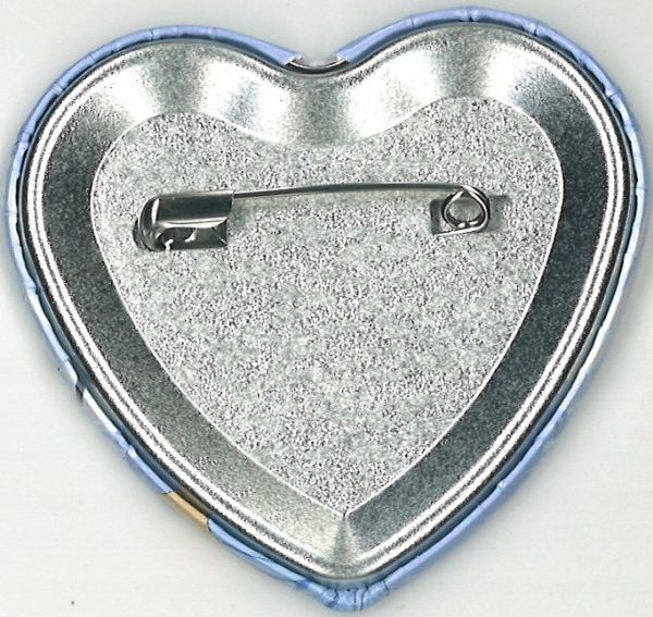 薫る花は凛と咲く eeo cafe ハート缶バッジ 和栗薫子 （引き