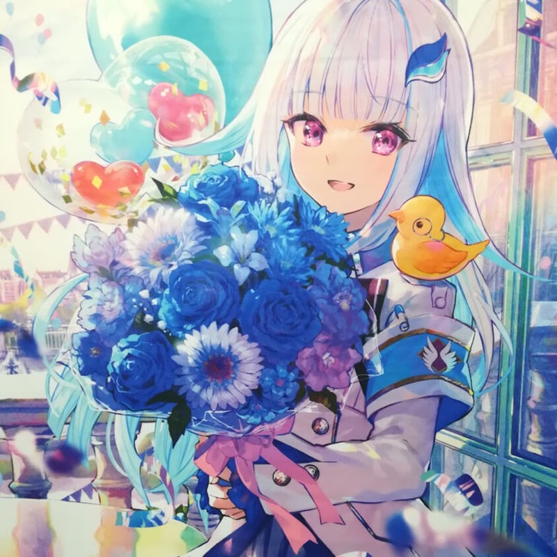 にじさんじ リゼ・ヘルエスタ 誕生日グッズ2021 タペストリー | K