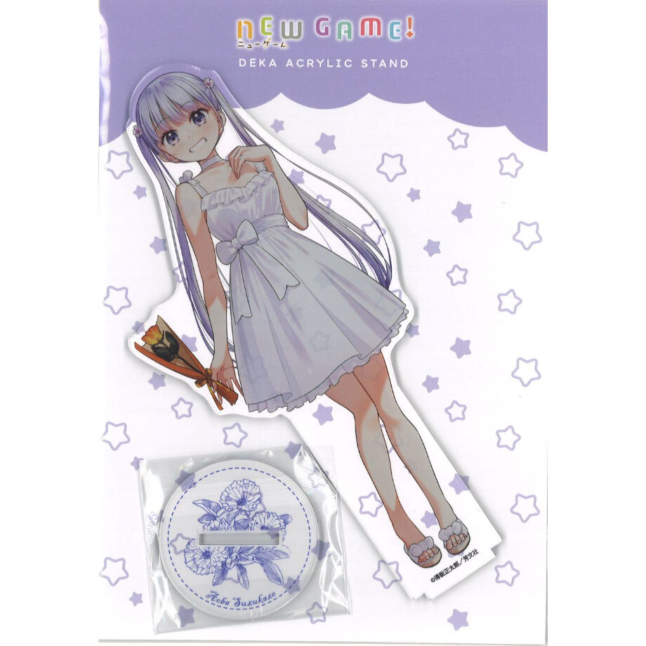 NEW GAME! ポップアップストア デカアクリルスタンド 5種セット