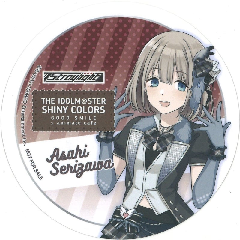 シャニマス 芹沢あさひ 缶バッジ コースター アイドルマスター シャイニーカラーズ コースター 芹沢あさひ