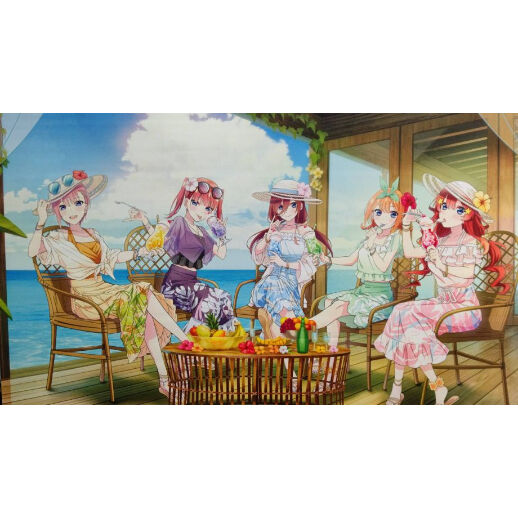 五等分の花嫁∽ Resort Mood inアトレ秋葉原 ブラインド缶バッジくじ 