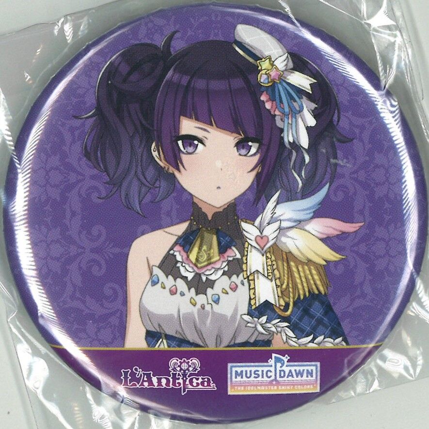 田中摩美々　アイドルマスターシャイニーカラーズ　シャニマス　グリッター　缶バッジ 田中摩美々 アイドルマスターシャイニーカラーズ シャニマス