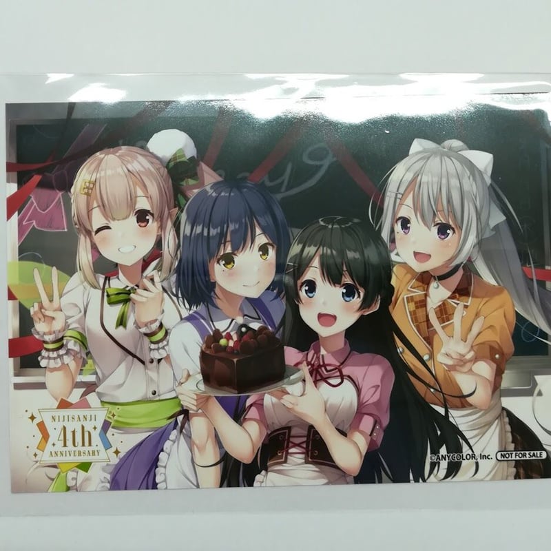 にじさんじ JK組とえる ブロマイド 4th ANNIVERSARYフェア in animat