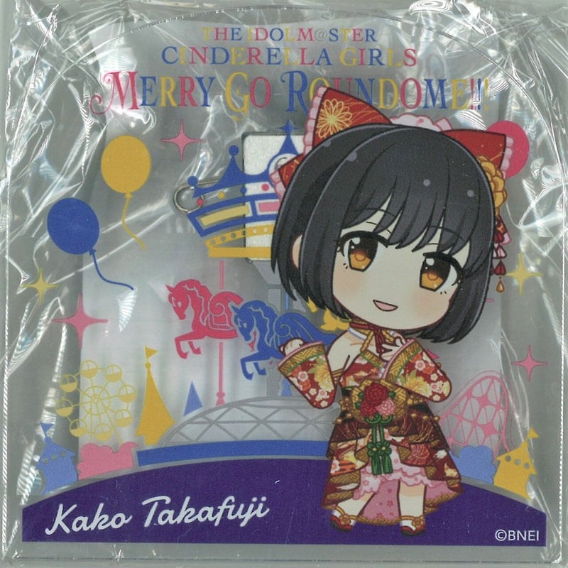 シンデレラガールズ 鷹富士茄子 アクリルプレート デレステ10th千秋楽