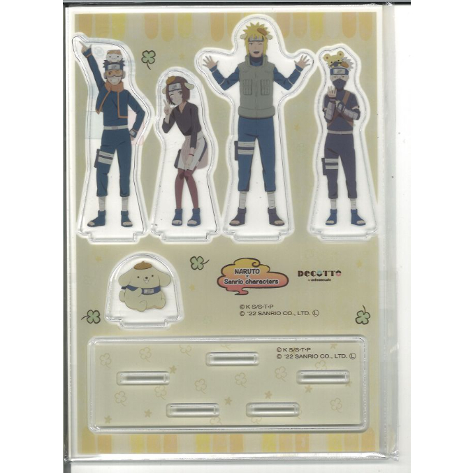 NARUTO×サンリオキャラクターズ ジオラマアクリルスタンド 少年篇
