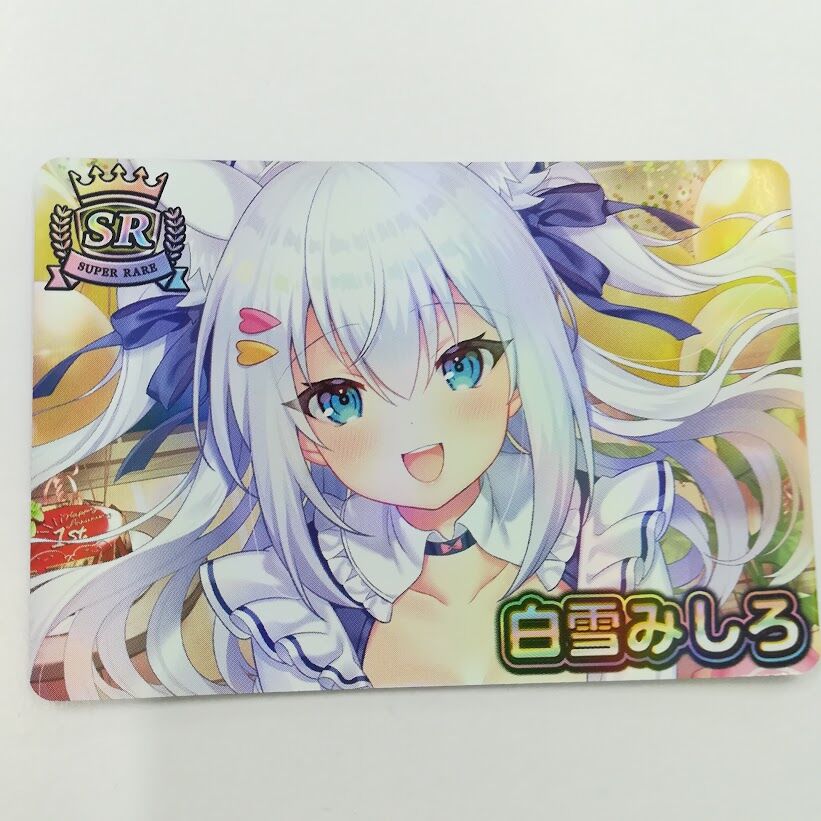のりプロ 白雪みしろ カード Vtuberチップス SR | K-BOOKS 秋葉原