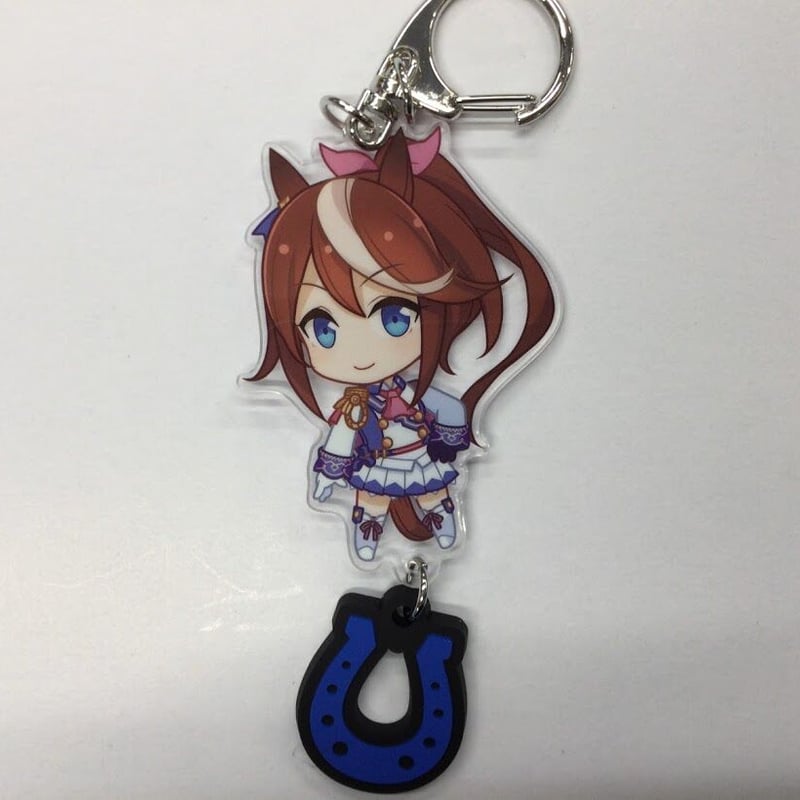 ウマ娘プリティーダービー ラバー蹄鉄付きアクリルキーホルダー