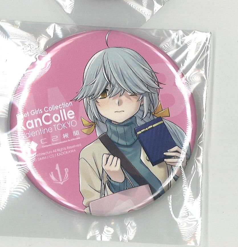 艦隊これくしょん】磯風 1MYB バレンタインライブ 缶バッジ 艦これ fit
