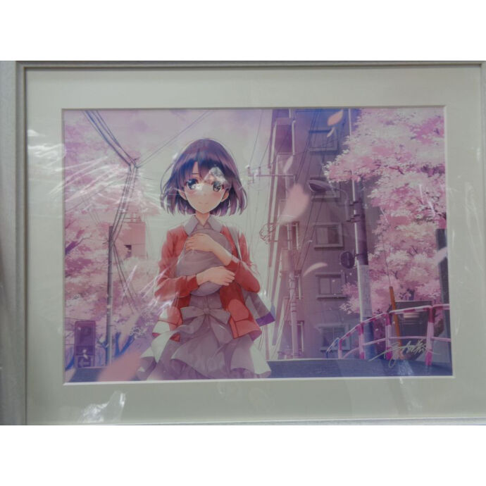 深崎暮人展　プリモアート　冴えない彼女の育てかた　澤村スペンサー英梨々 A3 深崎暮人展 プリモアート 冴えない彼女の育てかた 澤村スペンサー