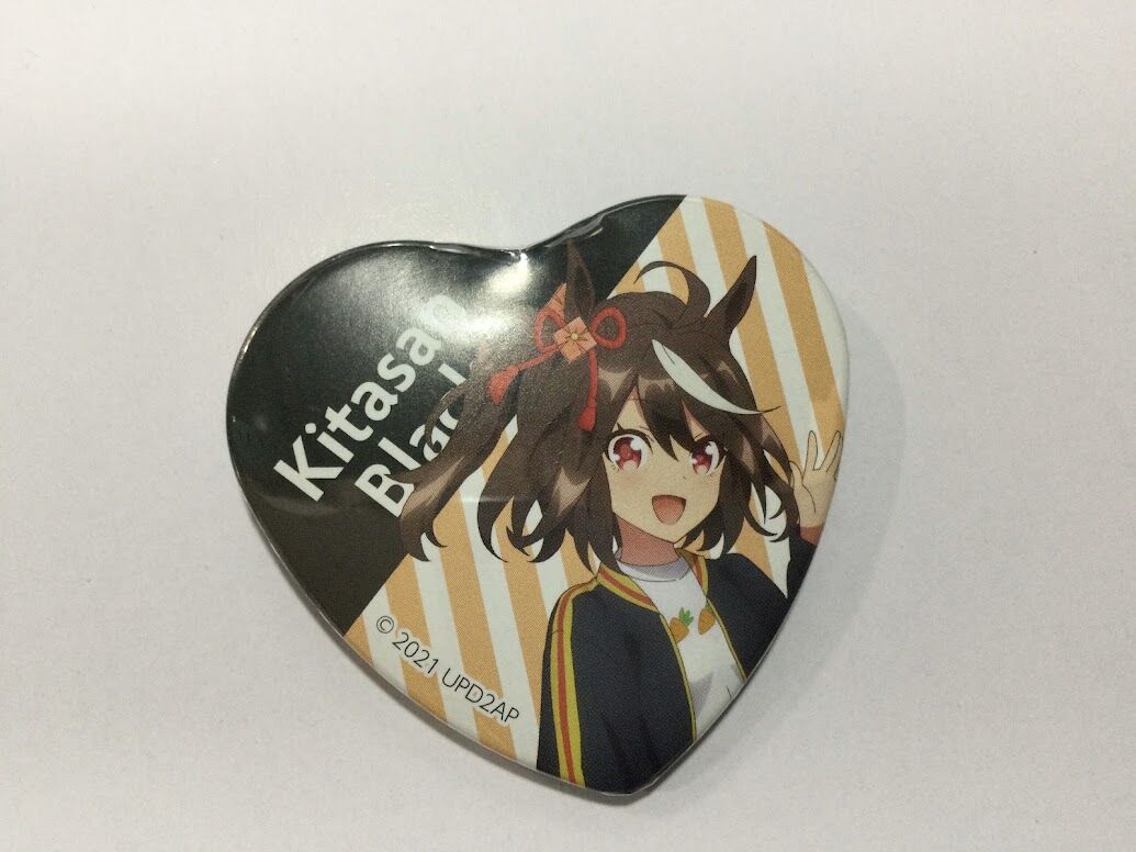 ウマ娘 小湊鉄道コラボ 缶バッジ キタサンブラック 22個 ウマ娘 小湊鉄道コラボ 缶バッジ キタサンブラック 22個 ウマ娘