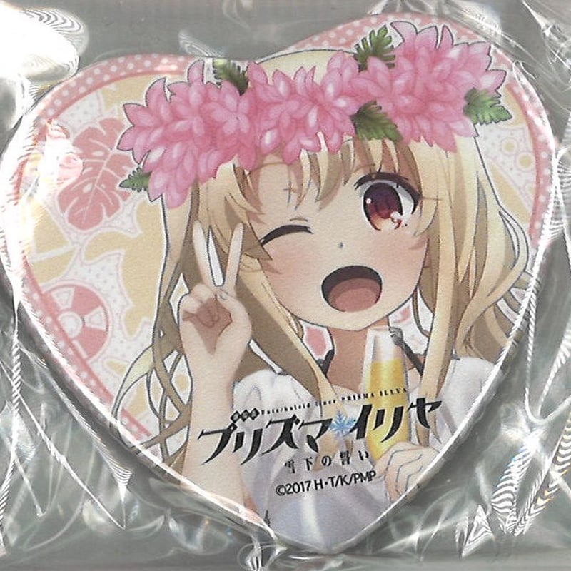 プリズマ☆イリヤ ハート型 缶バッジ 3種セット イリヤ 美遊 クロエ プリスマ☆イリヤ イリヤ ハート型 缶バッジ | K-BOOKS 秋葉原