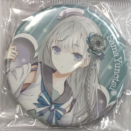 温泉むすめ 温泉津観光案内所 「ゆう・ゆう館」限定コラボ 温泉津佐間缶バッジ