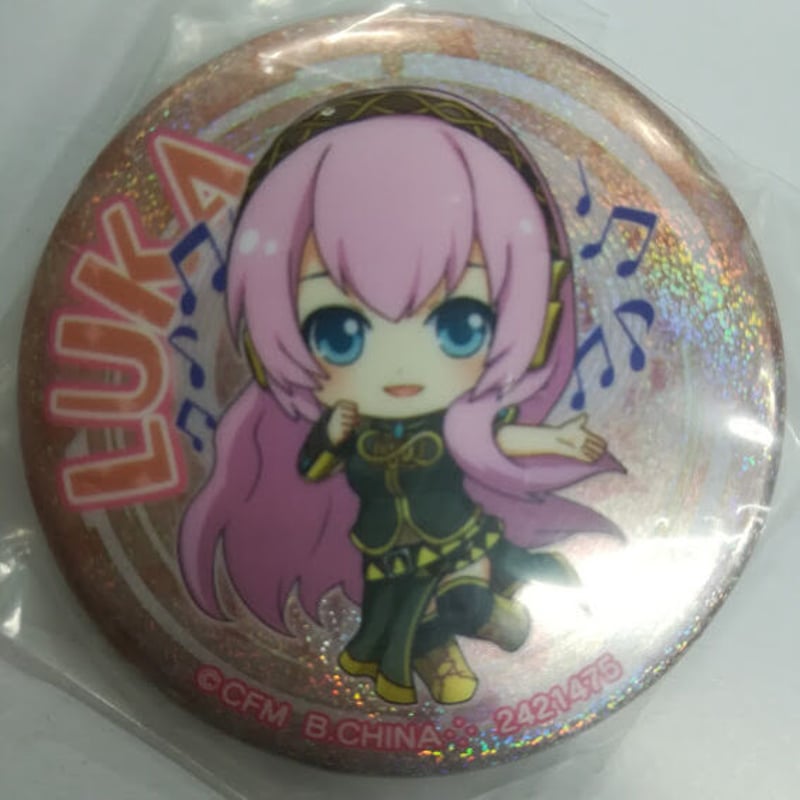 ボーカロイド 巡音ルカ 缶バッジ あそーと | K-BOOKS 秋葉原