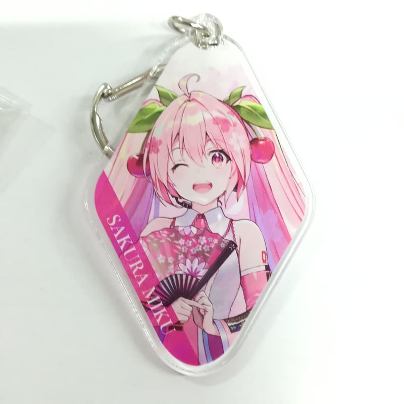 Hatsune Miku キーホルダー 公式ショップ】雪ミク アクリル