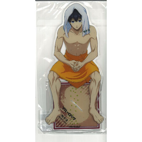 ブルーロック×極楽湯・RAKU SPA BIGアクリルスタンド 風呂の日ver. 潔