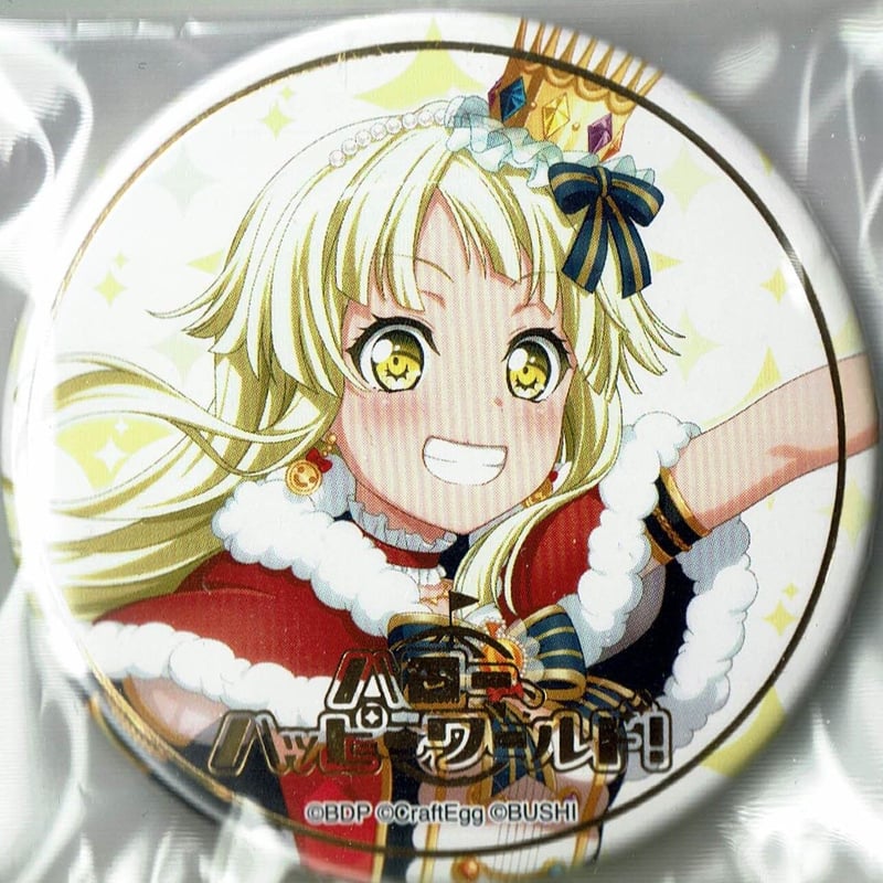 バンドリ 弦巻こころ 缶バッジ 【公式通販】