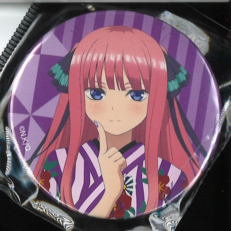 五等分の花嫁 缶バッジ 中野二乃 | K-BOOKS 秋葉原