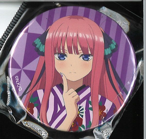 五等分の花嫁 缶バッジ 中野二乃 | K-BOOKS 秋葉原