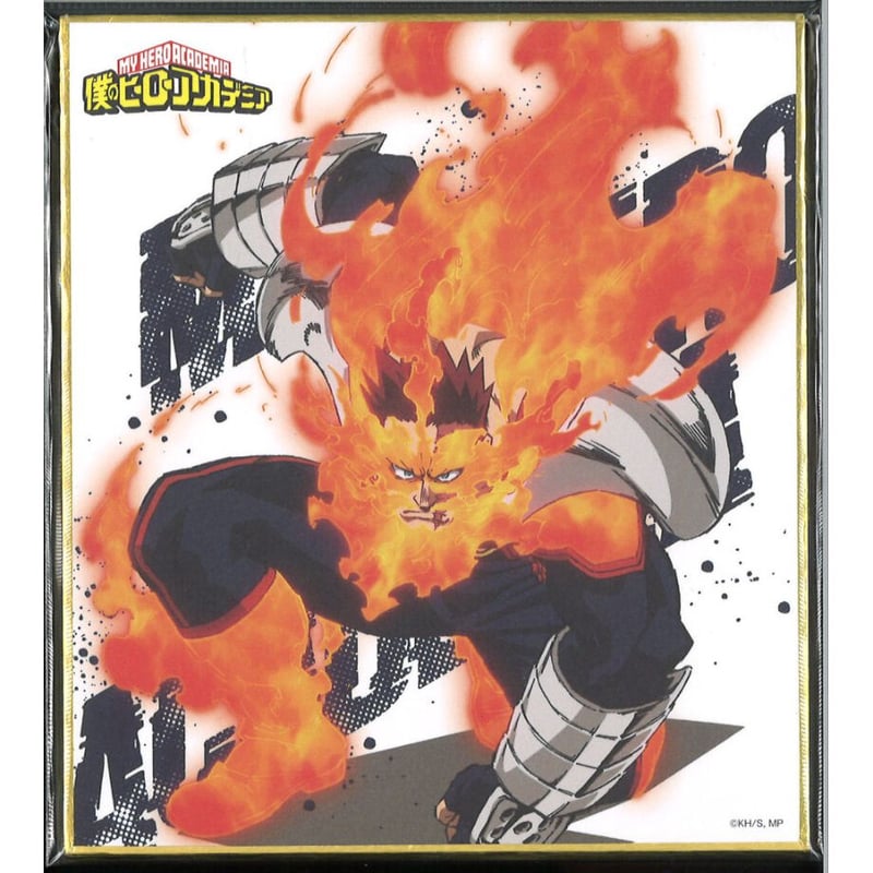 僕のヒーローアカデミア ミニ色紙 エンデヴァー （屈み） | K-BOOKS 秋葉原