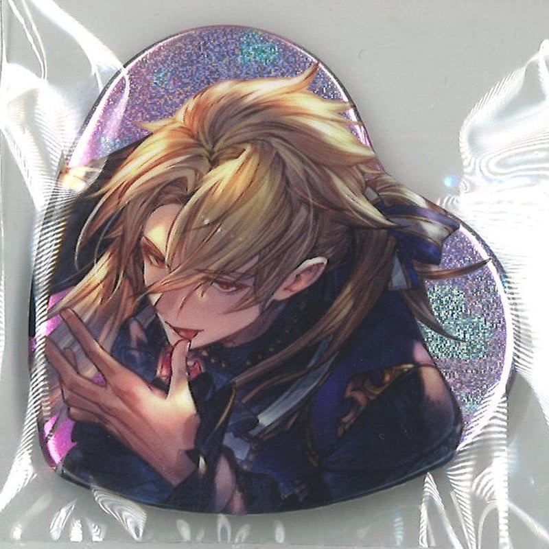 グランブルーファンタジー　缶バッジ　アグロヴァル グランブルーファンタジー ハート型缶バッジ アグロヴァル | K