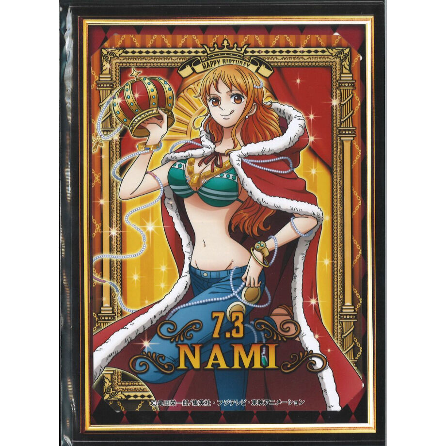 麦わらストア　ワンピース　　輩ブロマイド　バースデー　ナミ　ジャンプ ワンピース 輩 バースデーブロマイド 7.3 ナミ | K-BOOKS 秋葉原