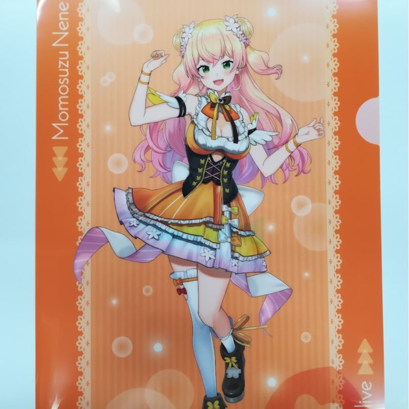 ジョイポリス ホロマッチ 桃鈴ねね　A5クリアファイル　ボイスカード未使用 ジョイポリス ホロマッチ 桃鈴ねね A5クリアファイル ボイスカード未