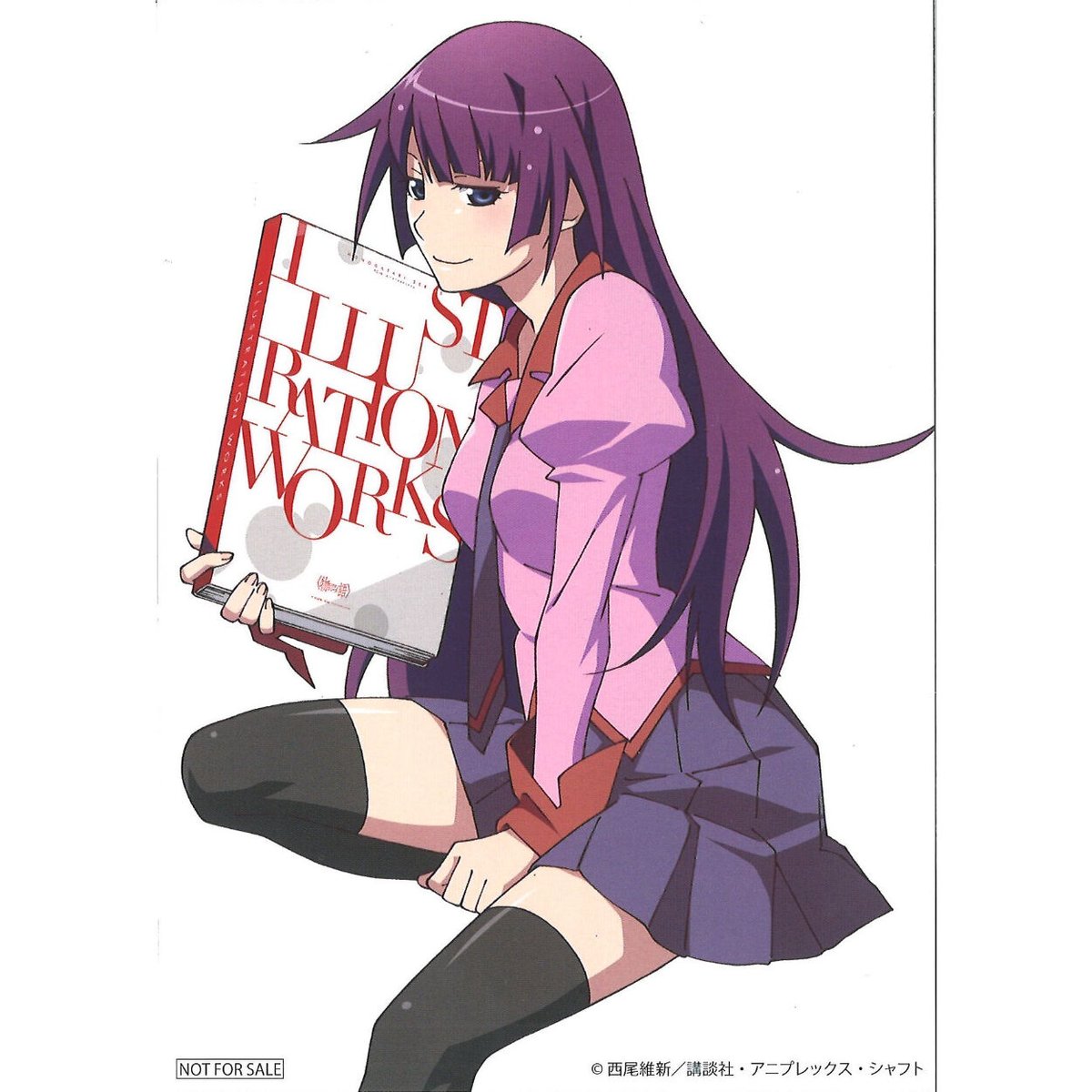 物語シリーズ 両面イラストカード 戦場ヶ原ひたぎ | K-BOOKS 秋葉原