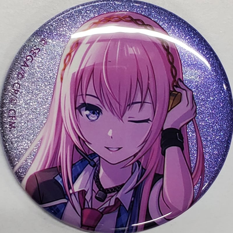 プロセカ グリ缶 グリッター缶バッジ 44A 巡音ルカ 烈火 80個 プロジェクトセカイ 巡音ルカ グリッター缶バッジ | K-BOOKS 秋葉原