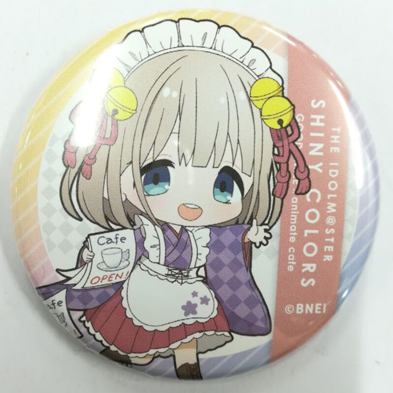 シャイニーカラーズ シャニマス アニカフェ DECOTTO 缶バッジ 芹沢