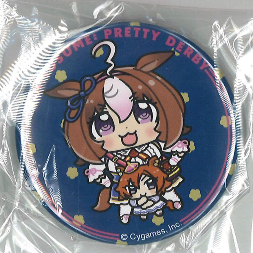 ウマ娘 キャラバッジコレクション メイショウドトウ ウマ娘 メイショウドトウ ぬいぐるみといっしょ 缶バッジ | K-BOOKS 秋葉原