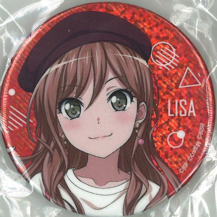 BanG Dream! （バンドリ！） 缶バッジ 今井リサ | K-BOOKS 秋葉原