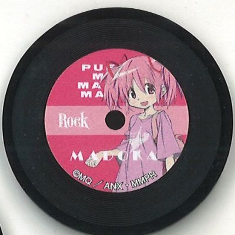 魔法少女まどか☆マギカ rockin'star コラボ トレーディング レコード