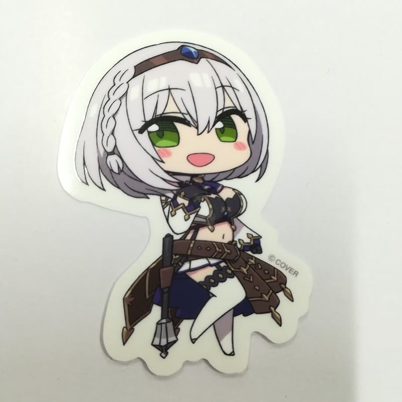 ホロライブ 白銀ノエル シンガポール限定 カフェver 缶バッジ 3