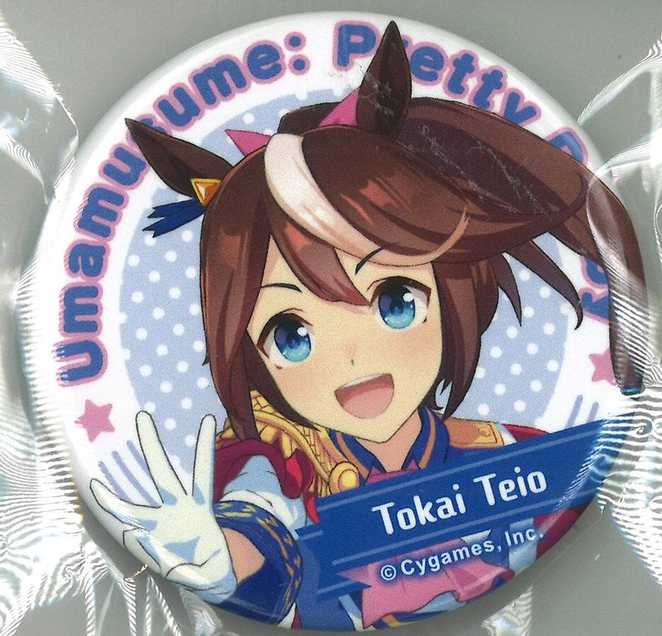 ウマ娘 トウカイテイオー 缶バッジ - アニメグッズ