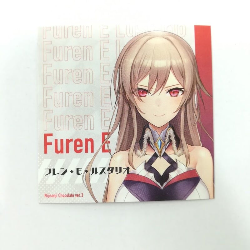 にじさんじ フレン・E・ルスタリオ ステッカー にじさんじチョコ | K