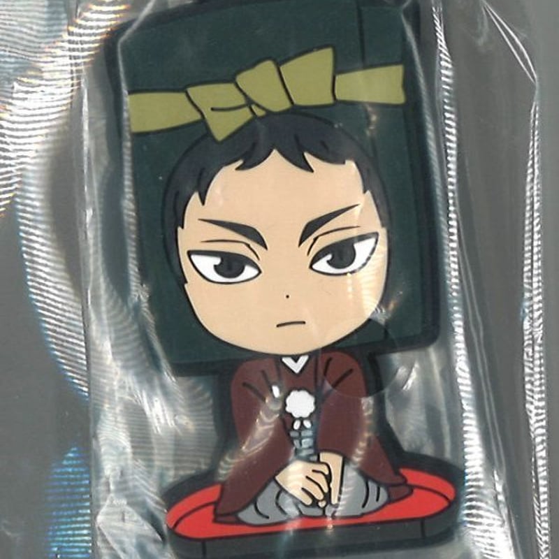 ハイキュー!! ラバーストラップ きゅんキャラ 赤葦京治 （昆布巻き