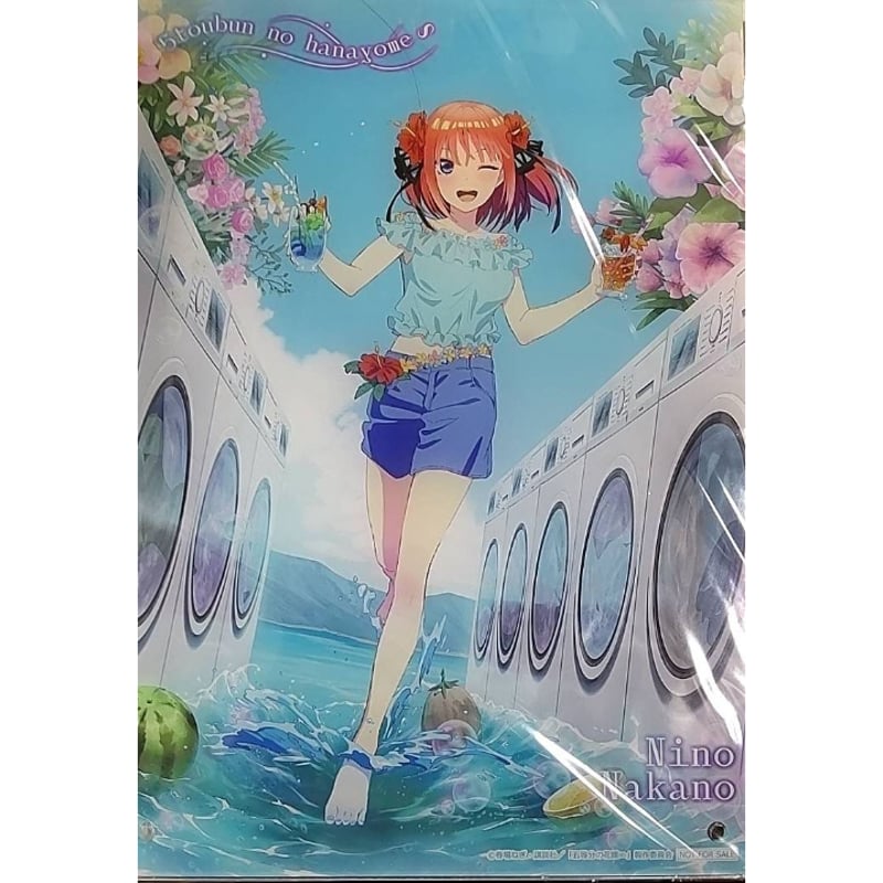 五等分の花嫁∽ A4アクリルプレート <うたたね、SUMMER DREAM 二乃