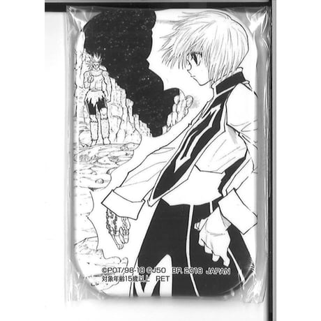 ジャンプ50周年 缶バッジ HUNTER×HUNTER クラピカ 冨樫義博 HUNTER 