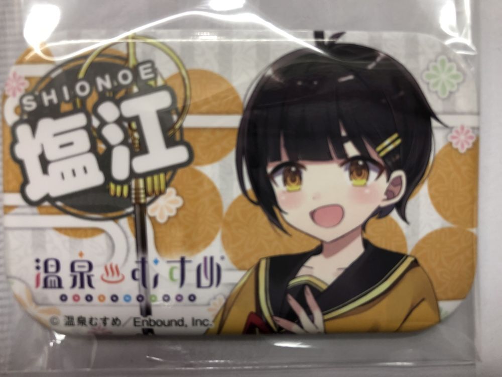 温泉むすめ　塩江修子ちゃん誕生日記念プレート と　道後泉海ちゃんプレートセット 温泉むすめ 塩江修子ちゃん誕生日記念プレート と 道後泉海