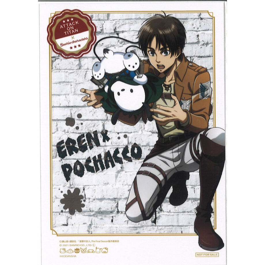 進撃の巨人 サンリオ ブロマイド ポストカード ミカサ 進撃の巨人×Sanrio characters on X: 