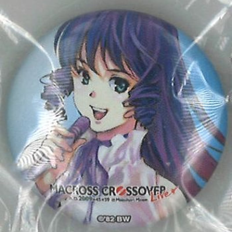 マクロスクロスオーバーライブ　缶バッジ　リンミンメイ マクロスクロスオーバーライブ2009 30mm缶バッジ リン・ミンメイ