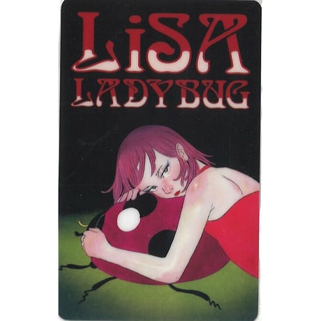 LiSA　ご日カレンダー（カードカレンダー）　LADYBUG　完全生産限定盤特典