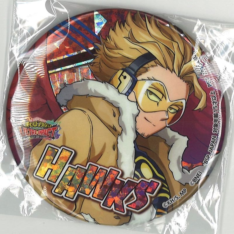 僕のヒーローアカデミア ホログラム缶バッジ～ULTRA IMPACT～ ホークス