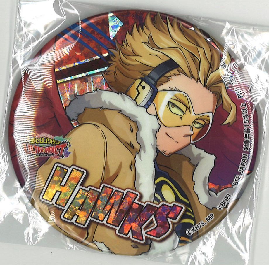 僕のヒーローアカデミア ホログラム缶バッジ～ULTRA IMPACT～ ホークス