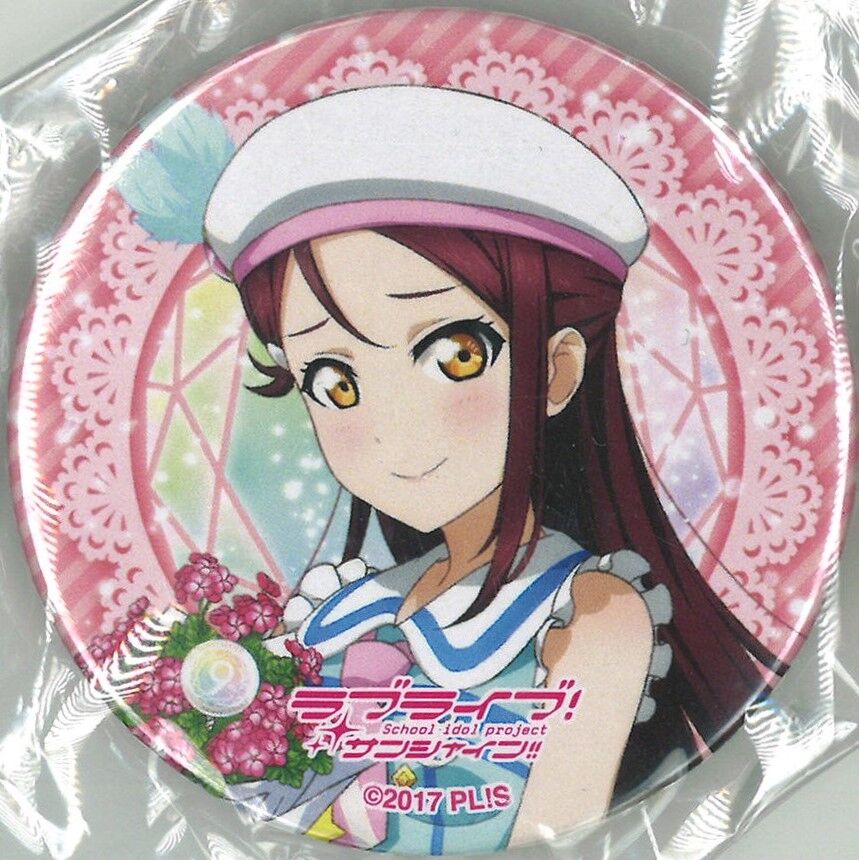 ラブライブサンシャイン 桜内梨子 缶バッジ-